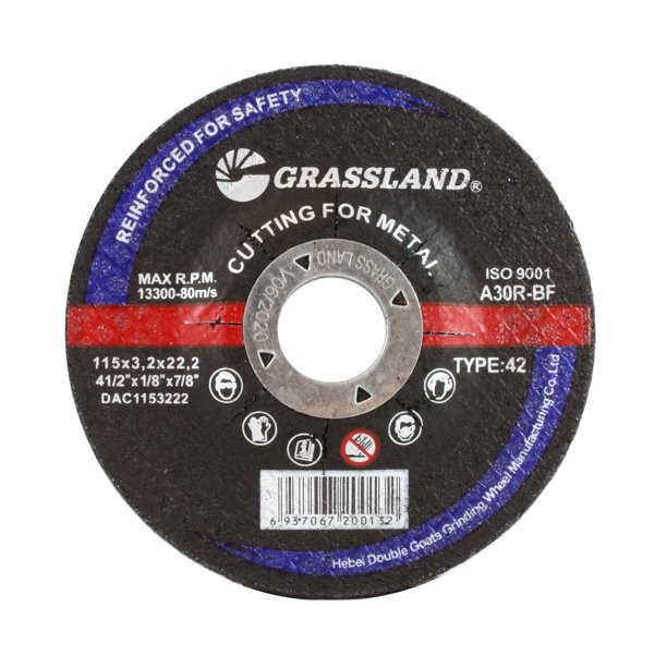 T42 Reinforced Depressed Center Abrasive Cutting Discs For Steel, High