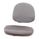 thumbnail image 4 of Funda para silla de oficina con asiento y respaldo, funda extraíble, funda para asiento. grigio, 4 of 9