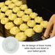 thumbnail image 5 of KAKOWELY 4 sellos para galletas, cortadores de galletas de plástico reutilizables, moldes para hornear galletas DIY, 5 of 5