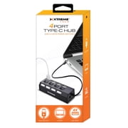 4 Port USB Type-C Hub 2.0 with Power Switches