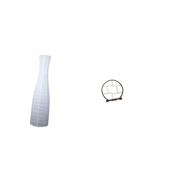 Pantalla de lámpara de pie,Lámpara de pie de papel,pantallas de lámparas de mesa nórdicas,Accesorios japoneses para luces de pie con cubierta,Soporte de exhibición de artesanías,Soporte