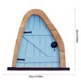 thumbnail image 5 of Adorno De Puerta En Miniatura Estatua De Puerta Y Ventana De Jardín Puerta De Hadas De Madera Natural De Larga Duración Arte Educativo Decoración Atractivo Gnomo De Hadas Hogar Methold HA015016-00, 5 of 5