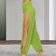 thumbnail image 5 of Pantalones casuales de talla grande para mujer, pantalones transpirables y agradables para la piel, adecuados para bailar Pilates, 5 of 5