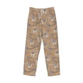 thumbnail image 4 of Xecao Cactus Alpaca Men's Straight Lounge Pajama Pants: The Ultimate in Comfortable Sleepwear, 4 of 9