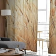thumbnail image 4 of Wild Plant, Sheer Curtains 84 Inches Long 2 Panels Set, Window Sheer Curtains for Living Room/Bedroom, Vintage Botanical Leaves Yellow Light Filtering Rod Pocket Curtain 52'' x 84'' x 2, 4 of 7