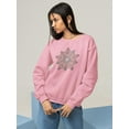 thumbnail image 2 of Round Gradient Sweatshirt Women -Image by Shutterstock, Female Large, 2 of 4