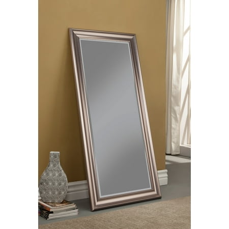 Sandberg Furniture Silver Full Length 65 X31 Leaner Mirror Sandberg Furniture Silver Full Length 65 X31 Leaner Mirror