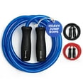 thumbnail image 3 of Elitesrs Muay Thai 2.0 Weighted Jump Rope - Heavy 1.3Lb Pvc Drag Rope (8Ft), 3 of 4