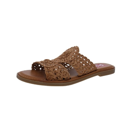 

POP Womens Sea Shore Woven Slip On Flat Sandals