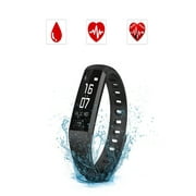 Smart Heart Rate Fitness Tracker Bracelet Wristband Watch Blood Pressure Calorie