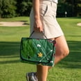 thumbnail image 4 of Pzuqiu Golf Themed Pattern Golf Cart Seat Covers Soft, Foldable, Suitable for Golf Carts, Fit for Yamaha EZGO, 4 of 9