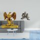 thumbnail image 2 of Escultura de búho, estatua de resina, figura de animal, decoración, figuras coleccionables, material de resina único, ideal para el hogar, oficina, re, 2 of 7