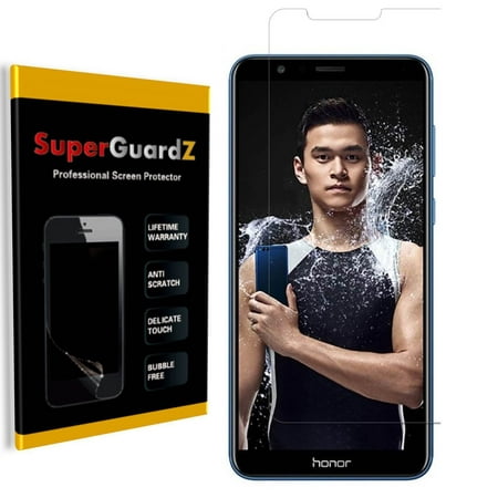 [8-Pack] Huawei Honor 7X / Huawei Mate SE SuperGuardZ Screen Protector, Ultra Clear, Anti-Scratch, Anti-Bubble