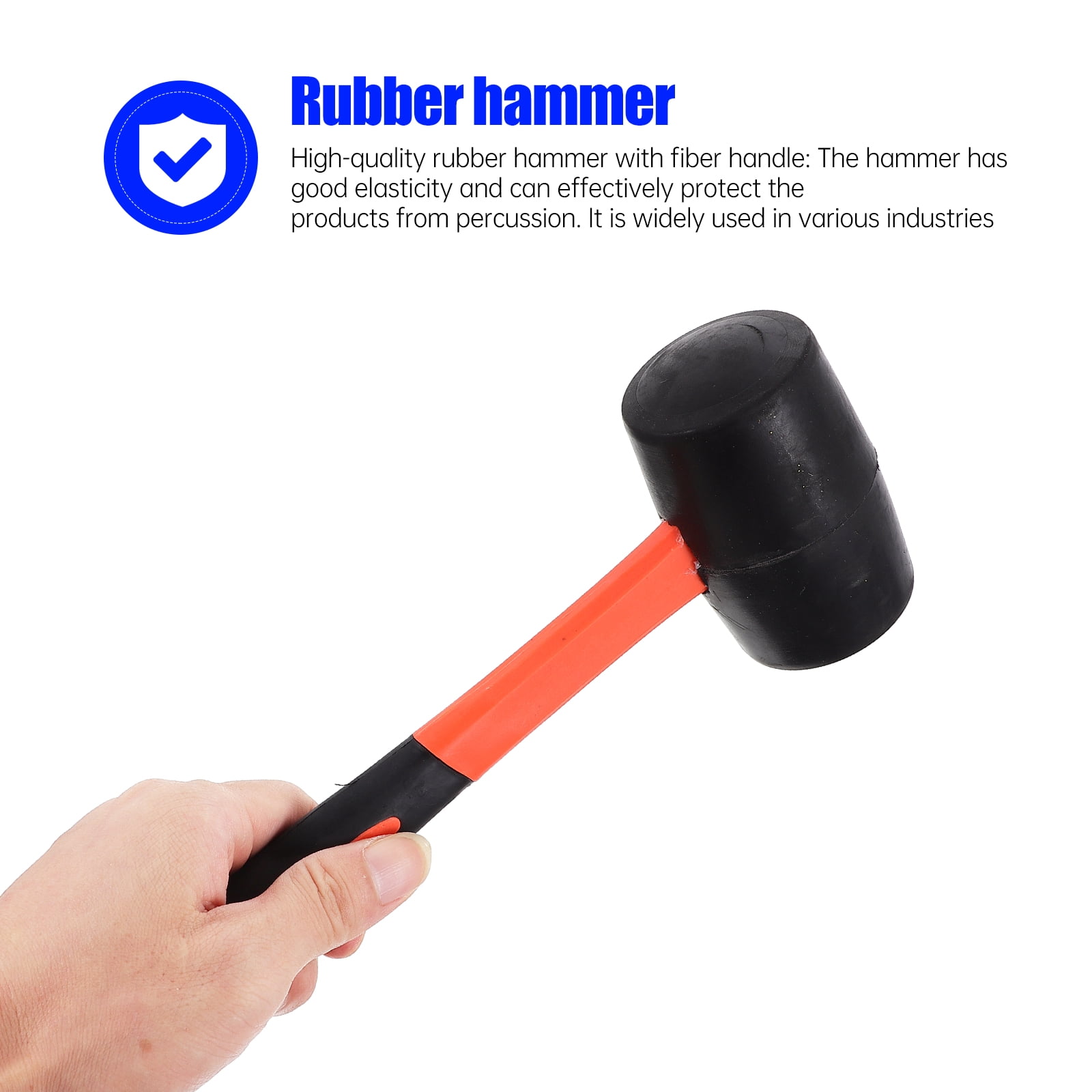 2 Pcs Tile Framing Hammer Titanium Flexible Woodworking Tool