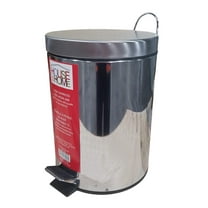 House 2 Home 5 L Stainless Steel Pedal Waste Bin
