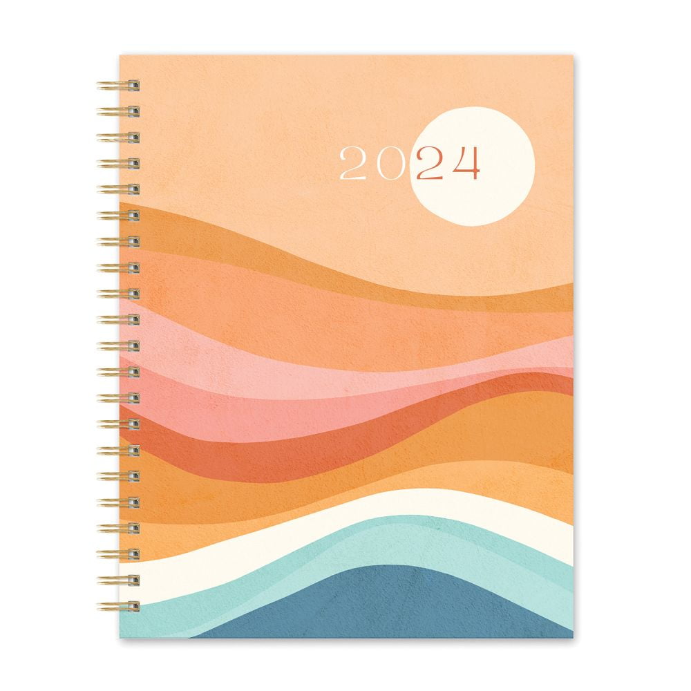 Orange circle studio calendar 2024 denise alexina