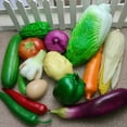 thumbnail image 4 of Lierteer Simulated plastic vegetable model kitchen vegetable ornaments plastic vegetables potato, 4 of 8