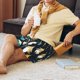 thumbnail image 5 of Balery Boho Dreamcatcher Pantalones cortos de pijama de punto de algodón para hombre con cinturilla y bolsillos-XX-Large, 5 of 6