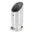 thumbnail image 4 of 4Pcs for C180 Car Exhaust Muffler Tip Stainless Steel Pipe Chrome Modified, 4 of 8