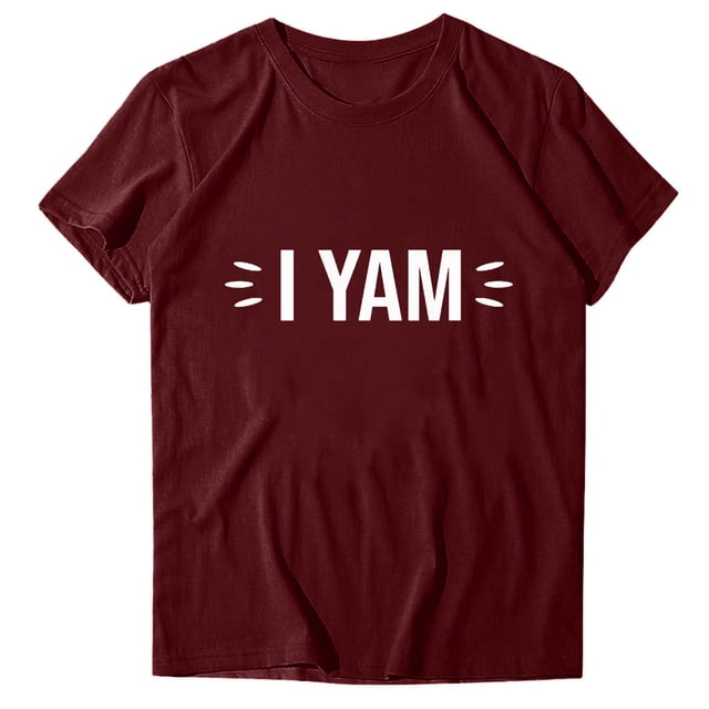 Birdeem T-Shirt pour Femme à Manches Courtes avec Imprimé de Lettres pour la Saint-Valentin, Haut/chemise à Manches Courtes à Col Rond