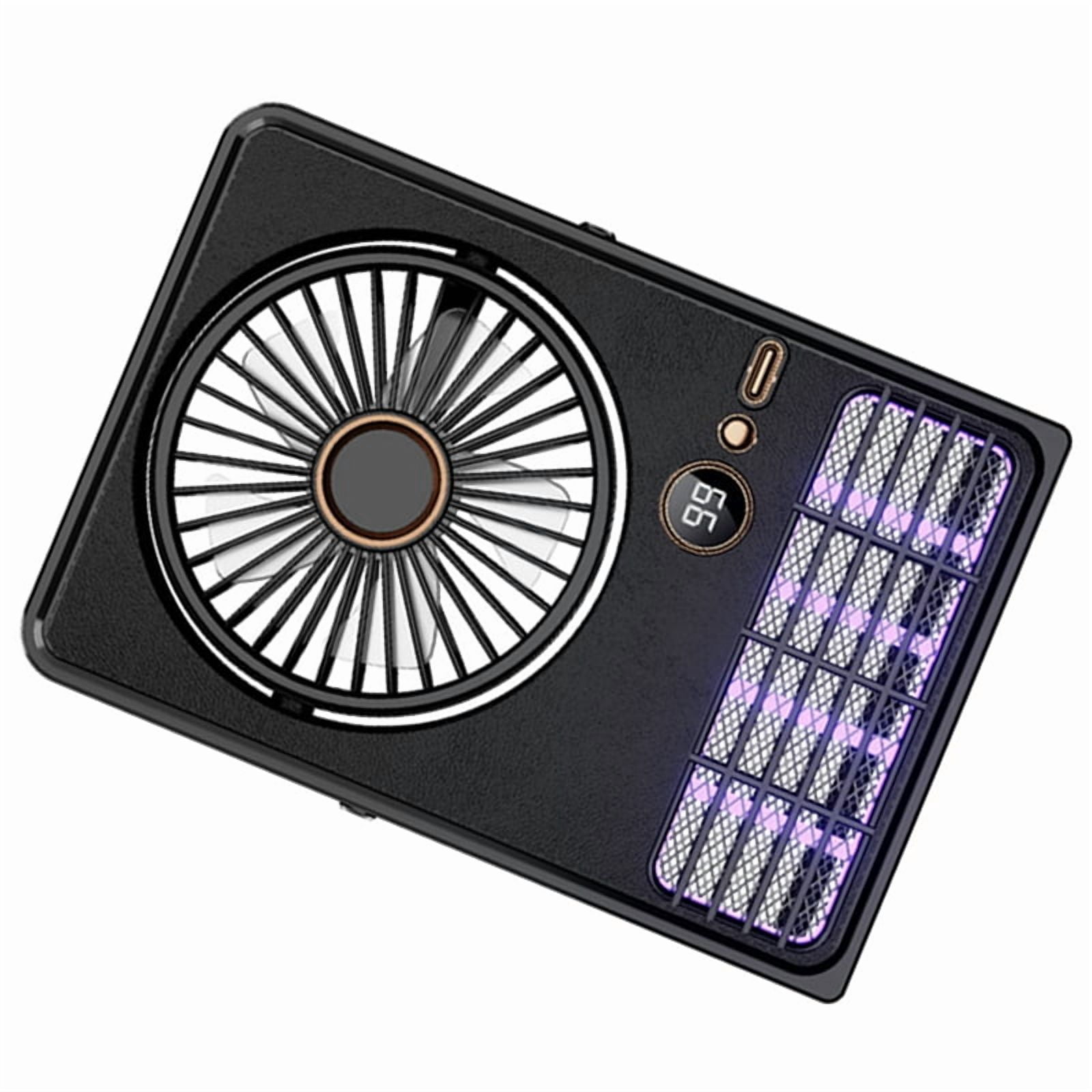 Electric Insect Trap Mosquito Lamp with Fan 2 in 1 Usb Charging Camping Mosquito Repellent Bug Zapper
