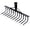 B, variant on Steel Garden Rake Detachable Gardening Hand Weeder Puller For Yard And Garden Farm Uprooting Ctk148mp Mechanic Set Cmmt453 Dwmt72165 Took Set Tolls for Man Womens Toolbox Mens Toolbox Electrician Bag