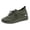 Army Green, variant on IEMIEMIEM Sneakers for Women Slip On Walking Shoes Casual Lightweight Breathable Tennis Shoes Non Slip Comfort Work Shopping Travel Outdoor Driving Shoes Black 8 Wide