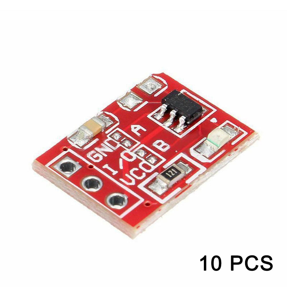50PCS TTP223 Capacitive Touch Switch Button Self-Lock Module for Arduino 