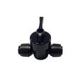 thumbnail image 3 of 1/4" Straight Hose Quick Connect Hose Check Fittings Plastic Water Hose Check Fittings Reverse Osmosis Aquarium Connectors (5 Pcs), 3 of 5
