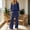 Navy, variant on Njagoc3 Women's Collared V Neck Lounge Set Long Sleeve Top and Drawstring Pants with Pockets Casual 2 Piece Sleepwear