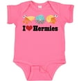 thumbnail image 3 of Inktastic I Heart Hermit Crabs Boys or Girls Baby Bodysuit, 3 of 5