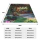 thumbnail image 3 of Balery Charming Garden Patio Manta de Felpa Suave y Acogedora – Cobija de Franela Aterciopelada para Cama, Lavable y Cálida para Sofá, Mascotas, Transpirable-50"x40", 3 of 7