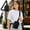4#Black, variant on Small Sling Bag Crossbody Chest Shoulder Pack, Water Resistant Travel Purse One Strap for Men Women, Large Main Pocket Hold Tablets, Lightweight Durable Polyester, Outdoor Hiking Cycling