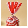 thumbnail image 6 of Trianu 100Pcs Popcorn Bags for Party, Popcorn Treat Bags Set, Cellophane Candy Bags Red White Stripe Cookie Snacks Bags with 100Pcs Twist Ties for Circus Carnival Birthday Party Favor, 6 of 8