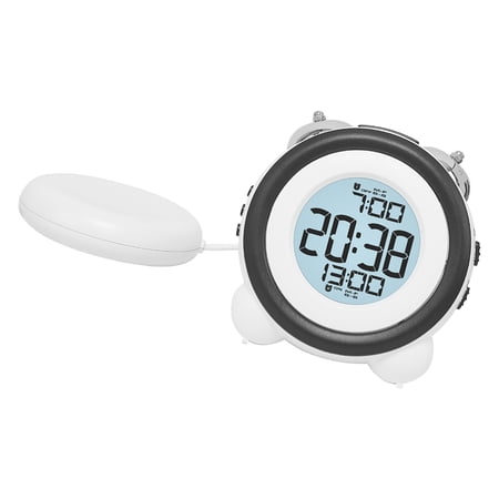 Oasiva Vibration Alarm Clock Easy to Operate with Loud Vibrating and Backlight Twin Bells For Bedroom, Office, And Travel Use