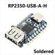 thumbnail image 2 of Placa de Desarrollo USB Mini RP2350A para RP2350A Microcontrolador de Doble Núcleo y Doble Arquitectura 150 MHZ B, 2 of 5