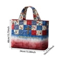 thumbnail image 3 of 4th of July Tote Bag Large Reusable Shopping Bag for Women Patriotic Independence Day Travel Beach Picnic Grocery Carryall Shoulder Handbag, 3 of 6