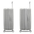 thumbnail image 6 of American Tourister Color Waves Medium Checked Expandable Luggage Suitcase with Spinner Wheels, Silver, 6 of 9