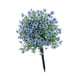 thumbnail image 1 of Bola de flores violetas artificiales, arbusto para el hogar, jardín, vegetación artificial, plantas falsas Azul, 1 of 9