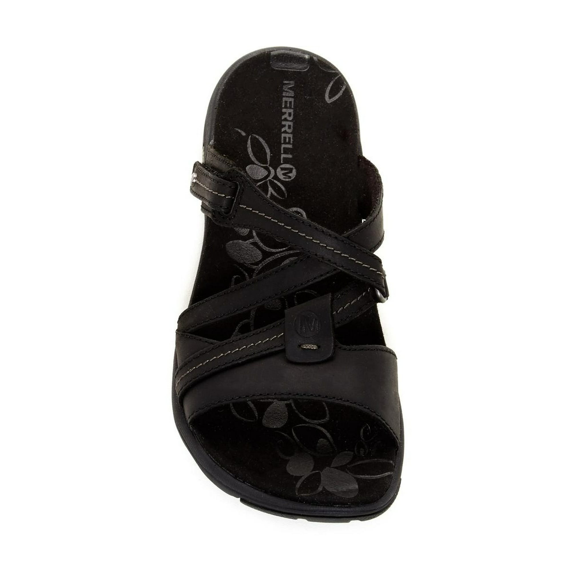 Merrell Sway leather Black Sandals Walmart.com