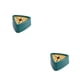 thumbnail image 2 of Matsuzay ABS Toallero Triangular Reemplazo Sin perforaciones Cocina Baño Bola Cepillo Toalla Soporte Colgador Organizador Oscuro Verde oscuro 2piezas, 2 of 6