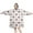 White Cow Pink, variant on Wearable Oversized Blanket,White Cow Strawberry Couple Pattern Wearable Blanket Hoodie for Adults,Cozy Hooded Blankets with Super Pockets,Super Warm Fuzzy Pullover for Women & Men