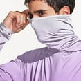 thumbnail image 4 of Hoodies for Men Fishing Hoodies with Face Mask Sun Protection Hiking Hoodie Shirt UPF 50+ Long Sleeve Lightweight T-Shirts XL, 4 of 7