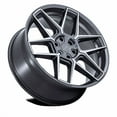 thumbnail image 2 of 20x9 Niche NC281 Rise Anthracite W/ Machined Face Wheel 5x120 (27mm), 2 of 3