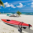thumbnail image 2 of Bonnlo Kayak Beach Cart with Balloon Wheels 12", 2 of 5