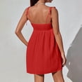 thumbnail image 5 of Shihyeh Casual Summer Dresses for Women Flowy Sun Dress Cute Mini Slip Dress Spaghetti Strap Dress, 5 of 7