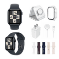 thumbnail image 5 of Restored Apple Watch SE 2nd Gen Bundle - 40mm GPS Midnight Aluminum (2022) - 3-in-1 MagSafe Charger, Protective Case & 6 Bands Included (Refurbished), 5 of 5