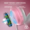 thumbnail image 5 of Razer Barracuda X Wireless Gaming Headset for PC, PS5, PS4, NS, Mobile, 2.4GHz, Bluetooth, 250g, Quartz, 5 of 11