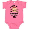 thumbnail image 3 of Inktastic Monkey I Love Hanging out with My Tio Boys or Girls Baby Bodysuit, 3 of 5