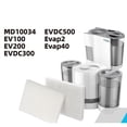thumbnail image 5 of Humidifier Filter,MD1-0034 Replacement Humidifier Wick Filter Compatible for Evaporative Humidifier Models Evap40,Evap2,EV100 and More,1Pcs White, 5 of 9